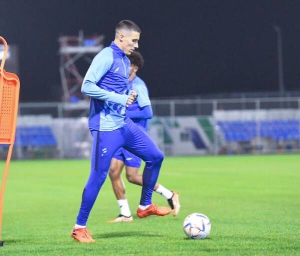 من تدريبات الفريق