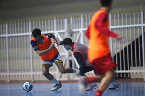 من تدريبات المنتخب