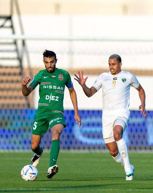 مباراة الإمارات وشباب الأهلي