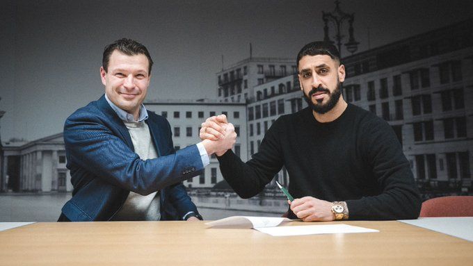 من تقديم اللاعب (نقلا عن حساب هيرتا برلين علي تويتر)