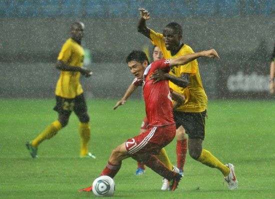 صورة من المباراة