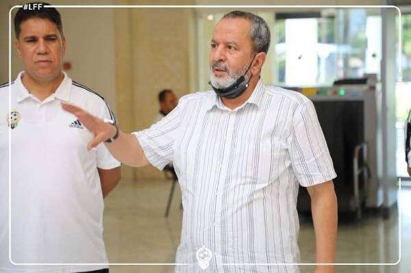 قرين مع عبد الحكيم الشلماني رئيس الاتحاد الليبي