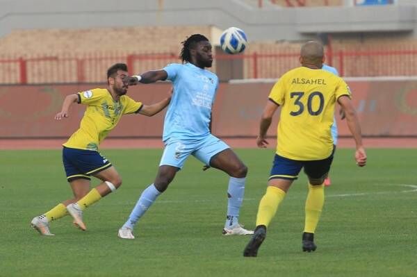 جانب من المباراة