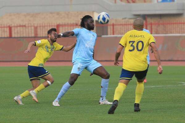 جانب من المباراة