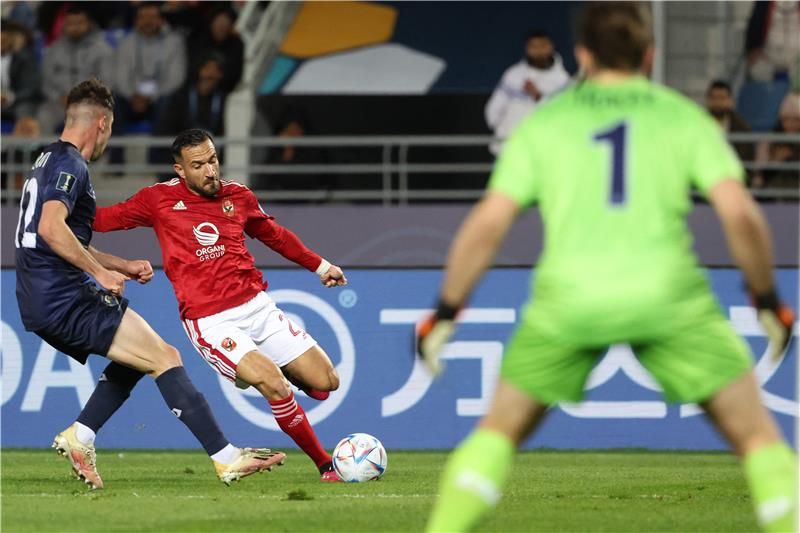 جانب من المباراة