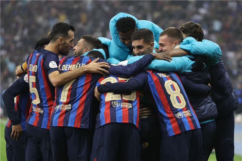 لاعبو برشلونة