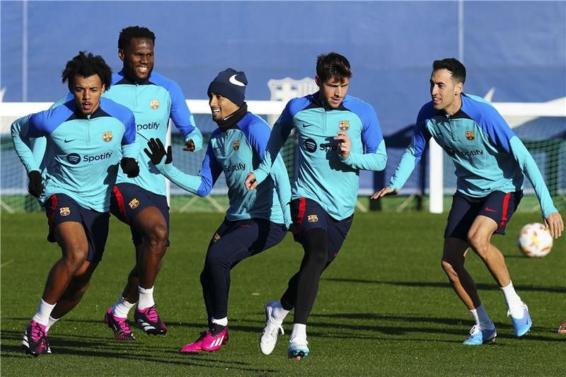 لاعبو برشلونة