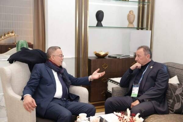 محمود الخطيب وفوزي لقجع