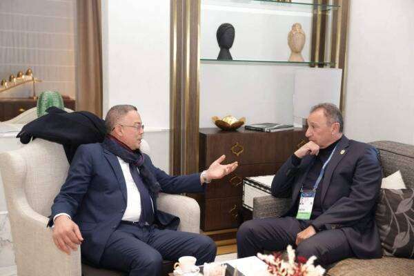 محمود الخطيب وفوزي لقجع