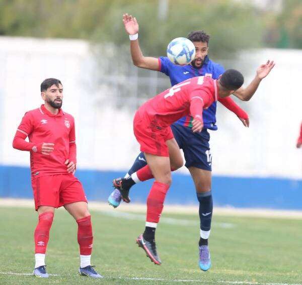 جانب من المباراة