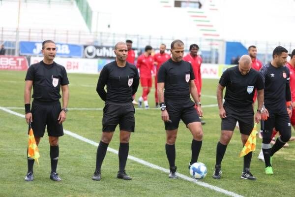 طاقم حكام مباراة الملعب والنجم