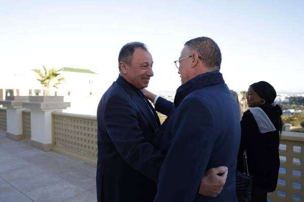 فوزي لقجع مع الخطيب