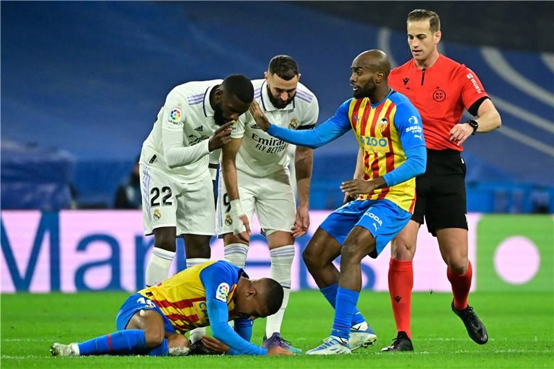 من مواجهة ريال مدريد وفالنسيا