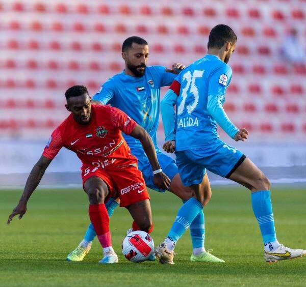 مباراة شباب الأهلي ودبا الفجيرة