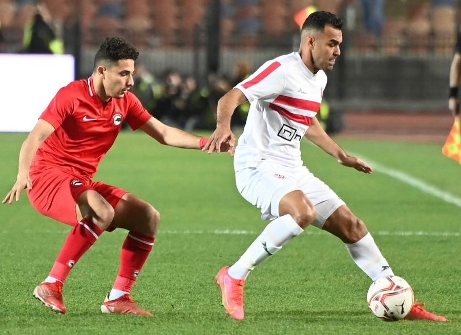 من مباراة الزمالك وفيوتشر الأخيرة