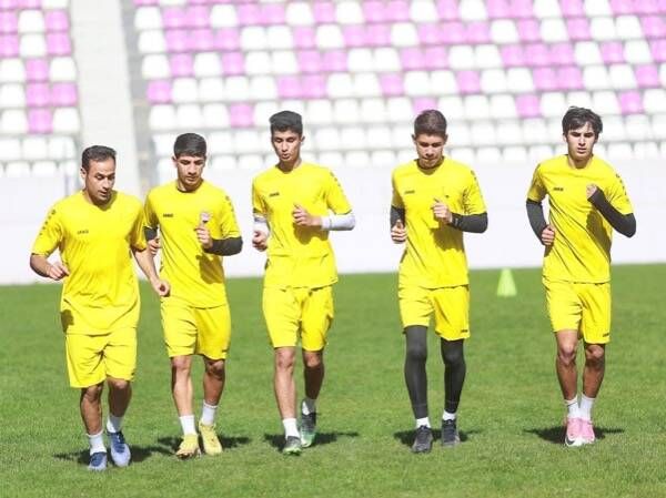 من تدريبات منتخب شباب العراق