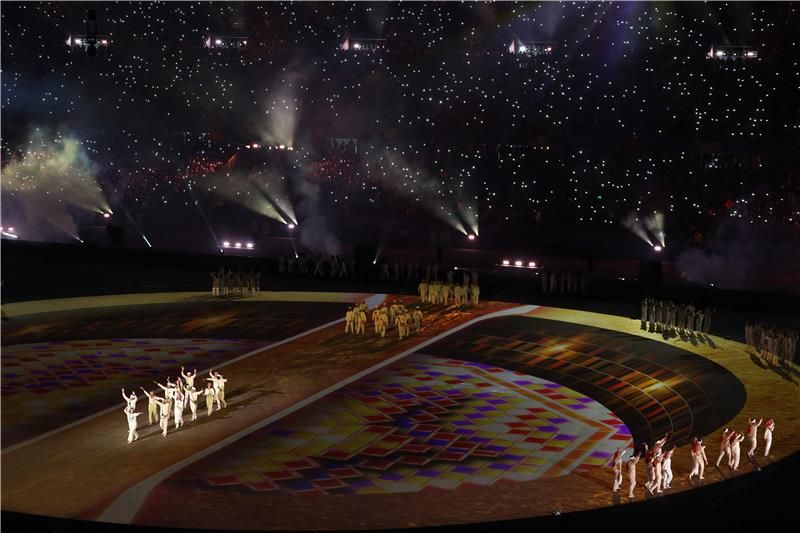 من حفل افتتاح مونديال الأندية