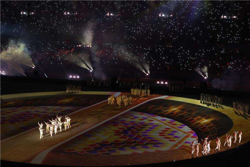 من حفل افتتاح مونديال الأندية