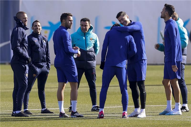 لاعبو برشلونة