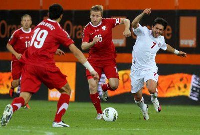 صورة من المباراة