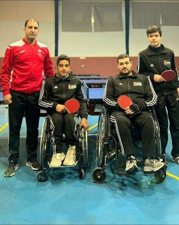 وفد المنتخب الأردني