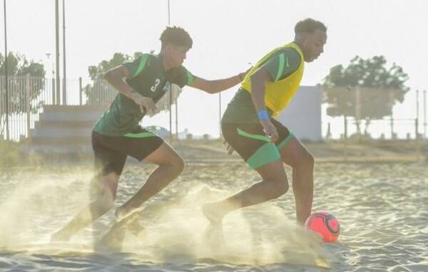 من تدريبات المنتخب