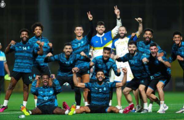 من تدريبات الفريق