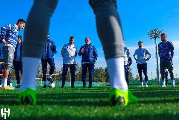 من تدريبات الفريق