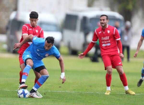 جانب من لقاء الإفريقي والأولمبي الباجي