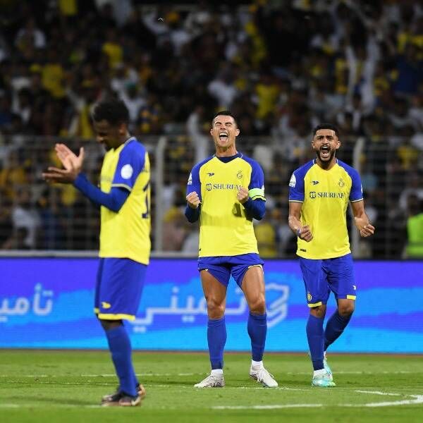 فرحة كريستيانو رونالدو