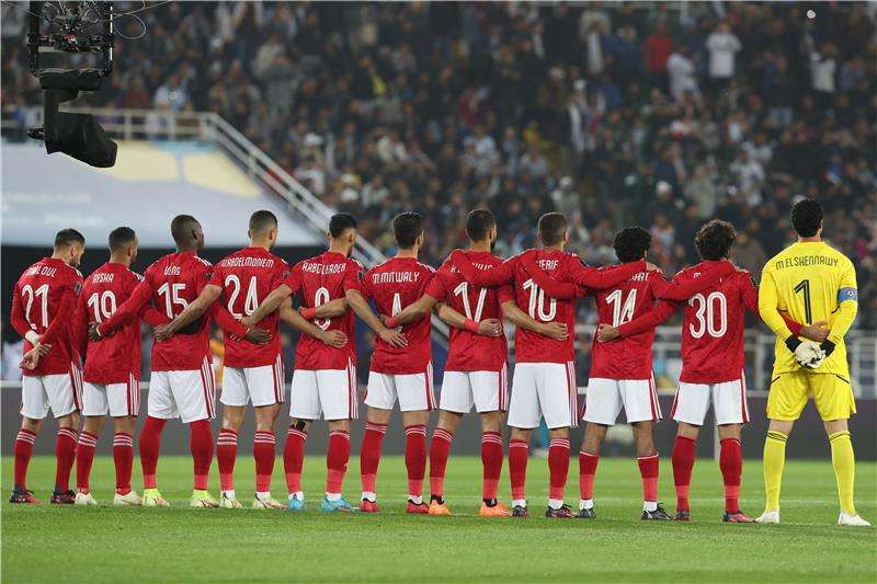 لاعبو الأهلي