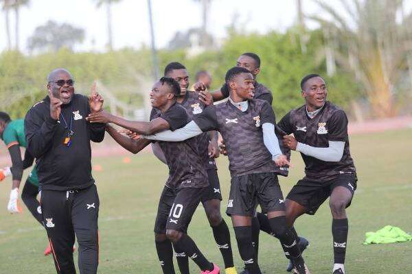 من مران المنتخب الزامبي