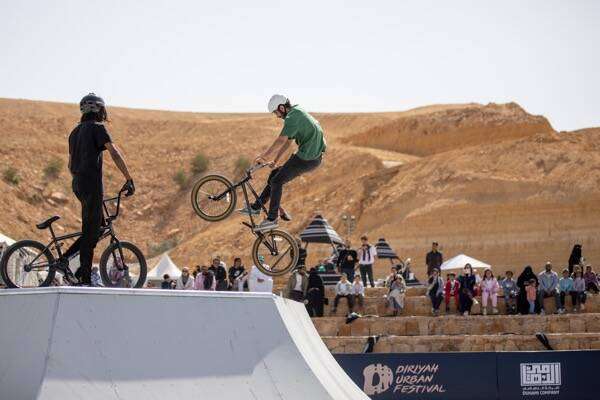 من فعاليات كأس العالم للدراجات الاستعراضية