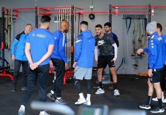 من تدريبات اليوم