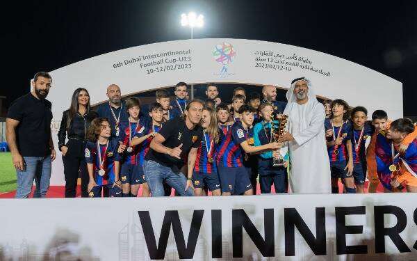 من مراسم التتويج