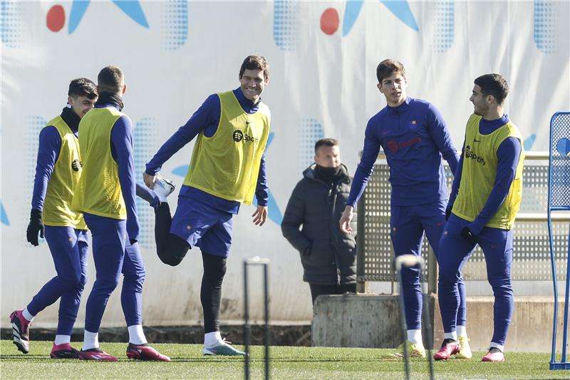 من تدريبات الفريق