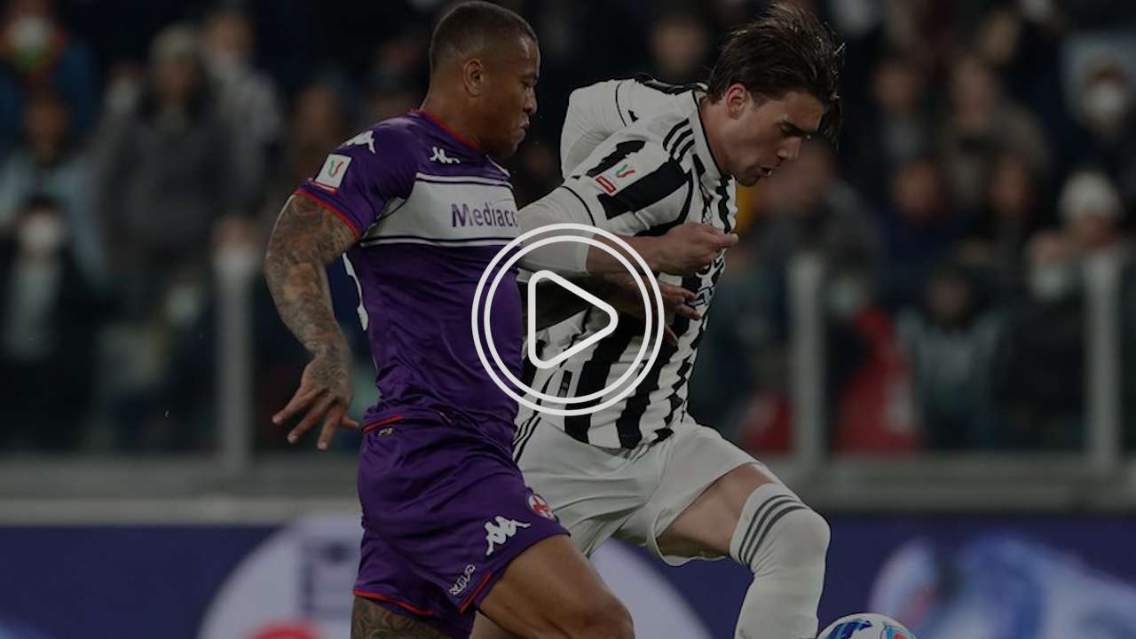 جانب من لقاء يوفنتوس وفيورنتينا