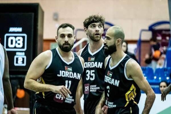 لاعبو منتخب الأردن