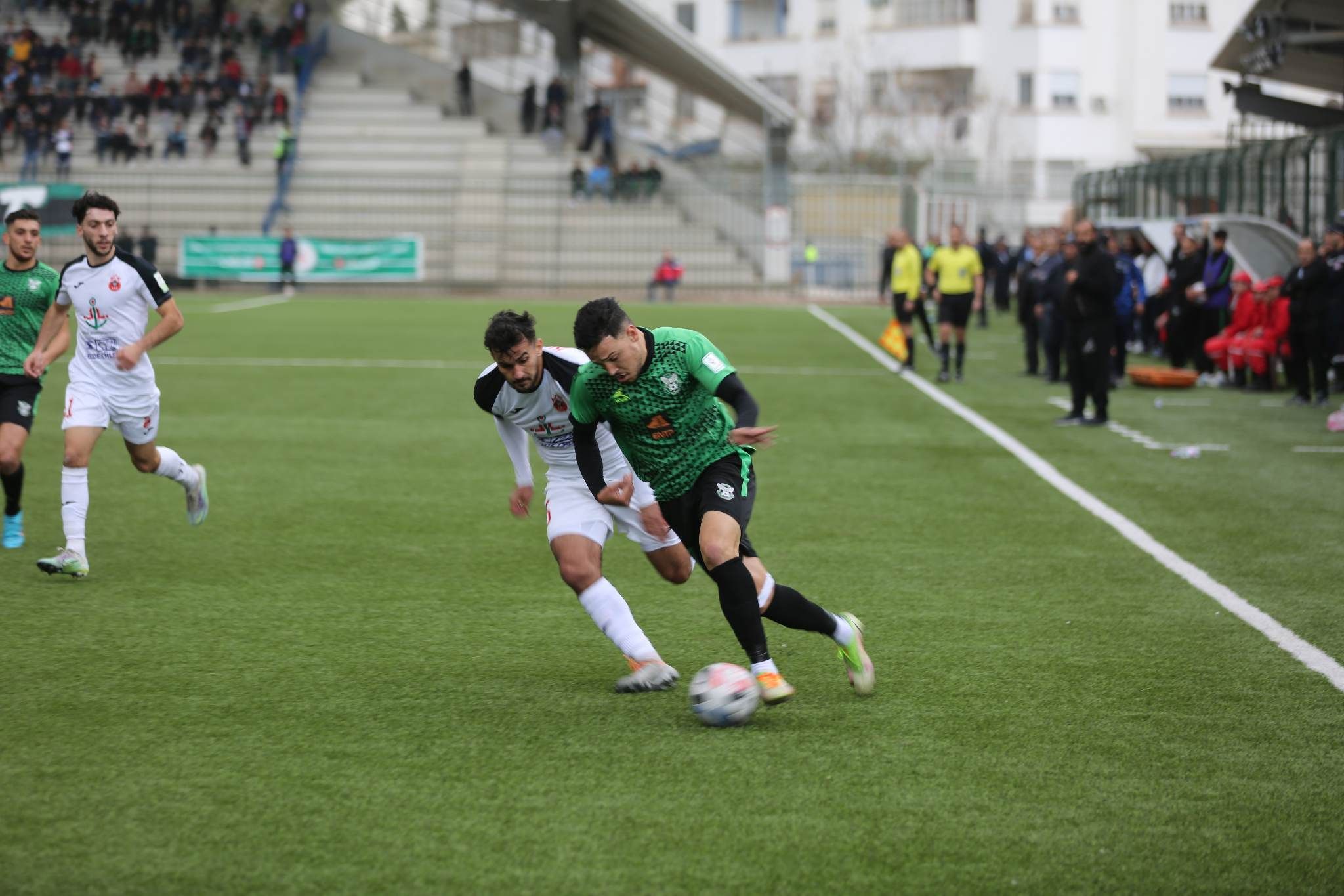 من منافسات البطولة