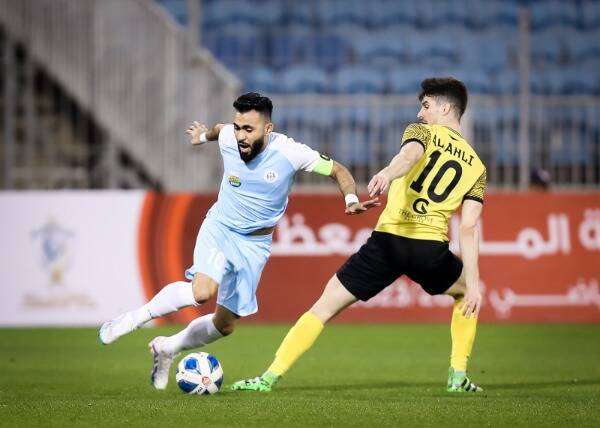 جانب من المباراة