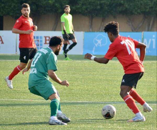 جانب من المباراة
