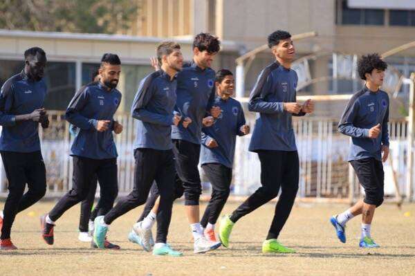 من تدريبات الفريق