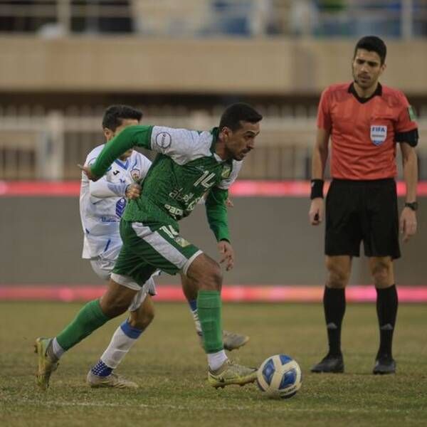 جانب من المباراة