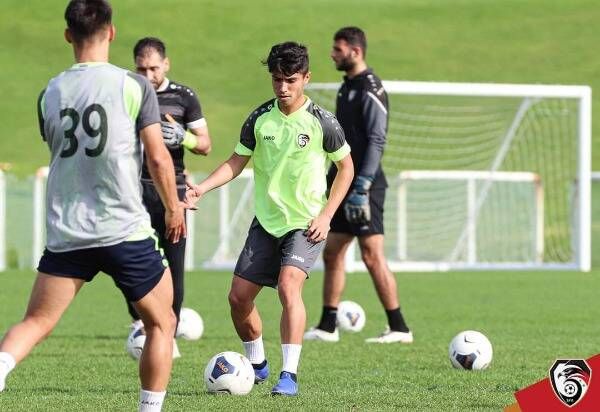 جانب من التدريبات