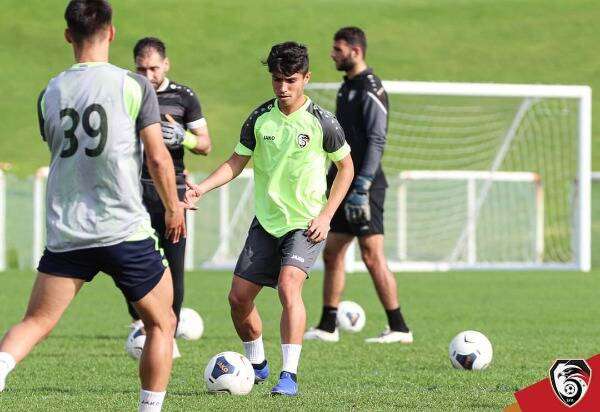 جانب من التدريبات