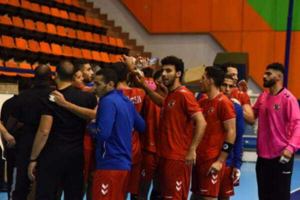 فريق اليد بالأهلي