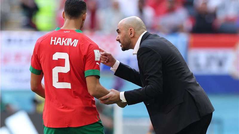 الركراكي وحكيمي