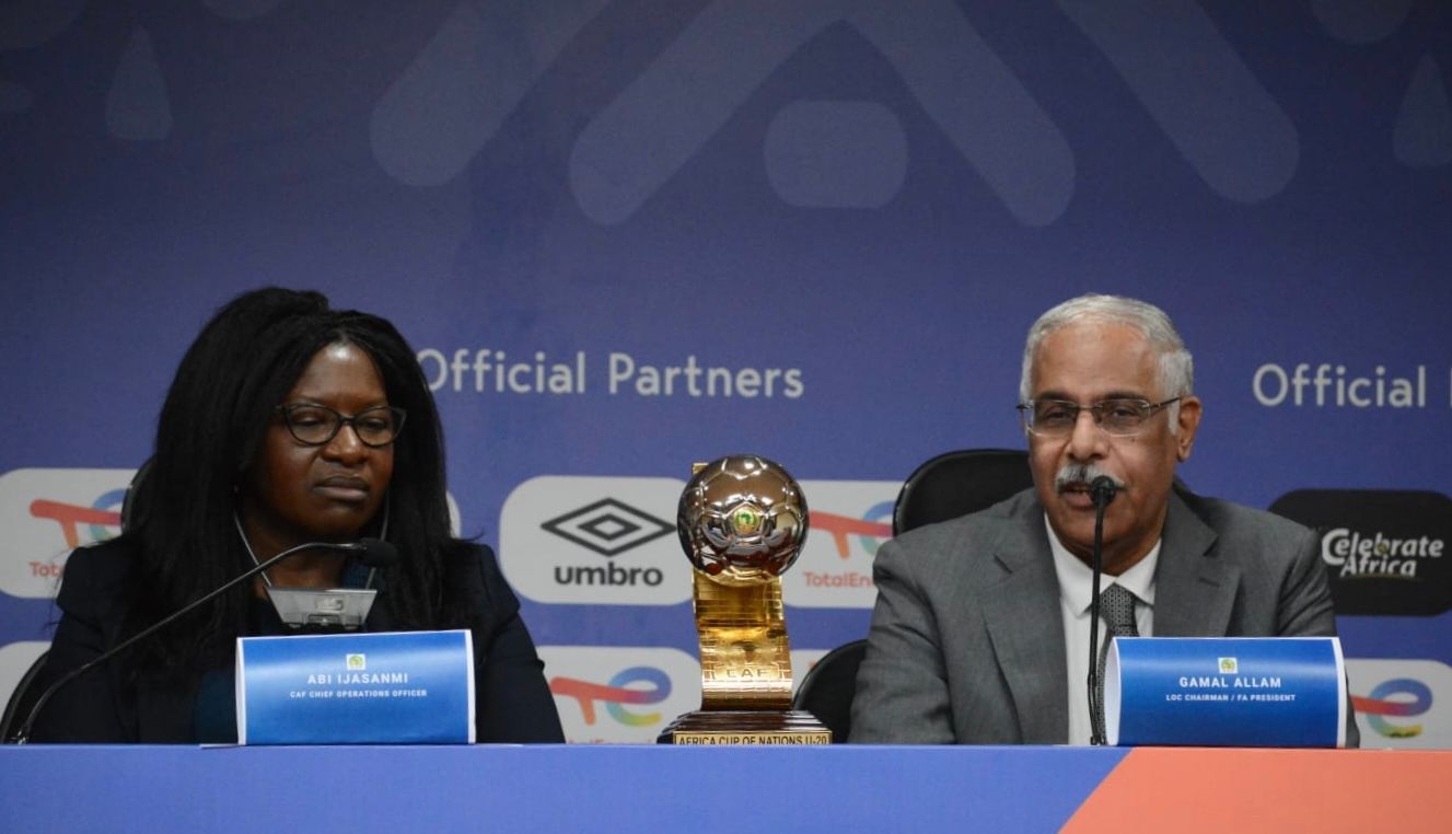 جانب من المؤتمر الصحفي