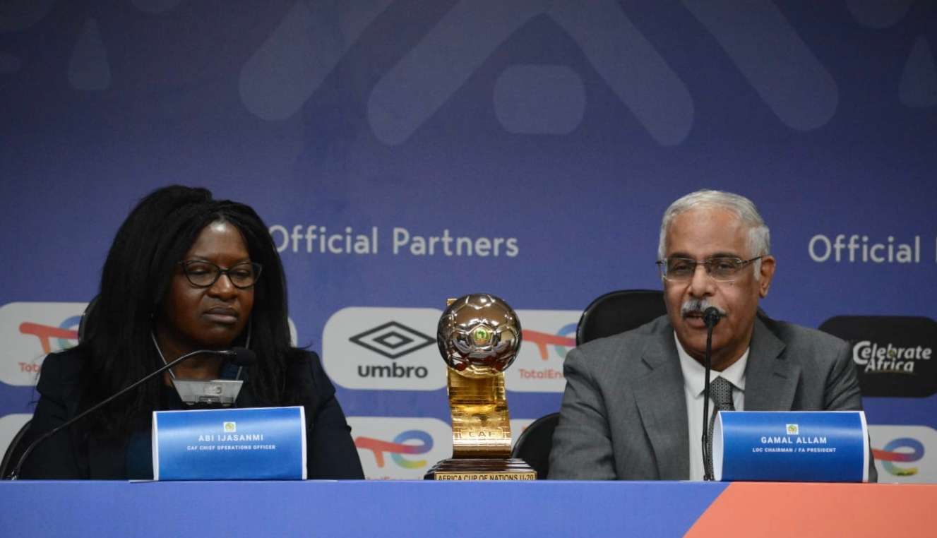 جانب من المؤتمر الصحفي