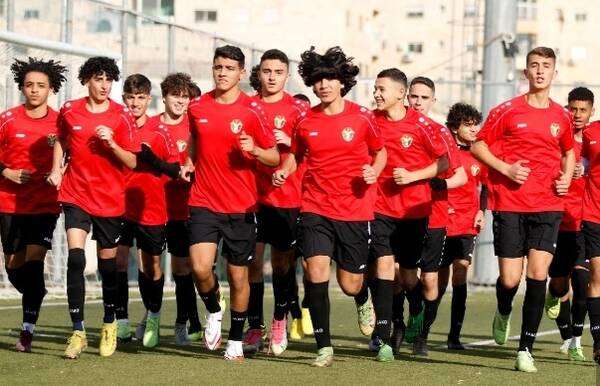 من تدريبات منتخب الأردن